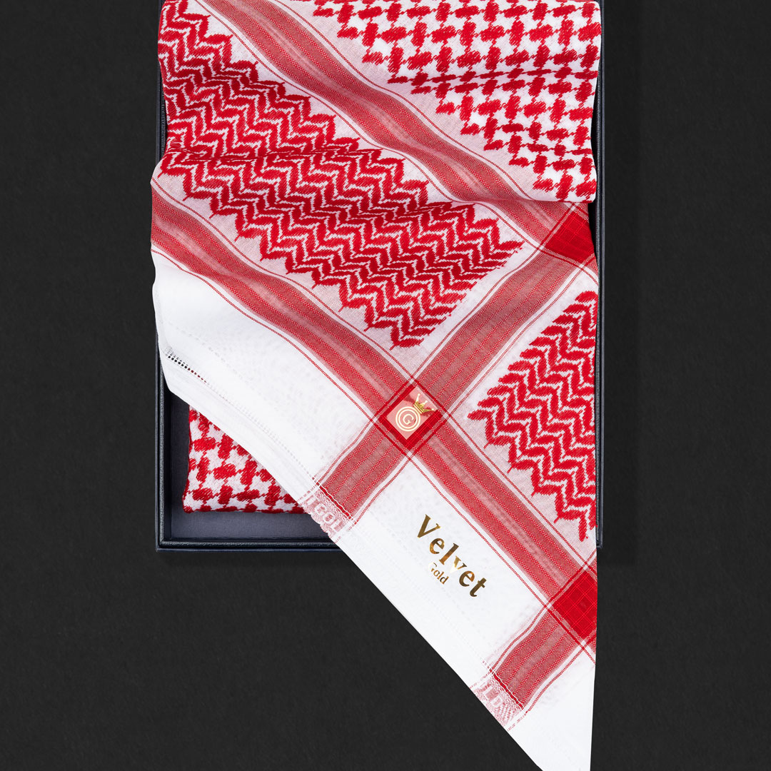 شماغ فلفت  ختم ذهبى Velvet GOLD VIP ZV5