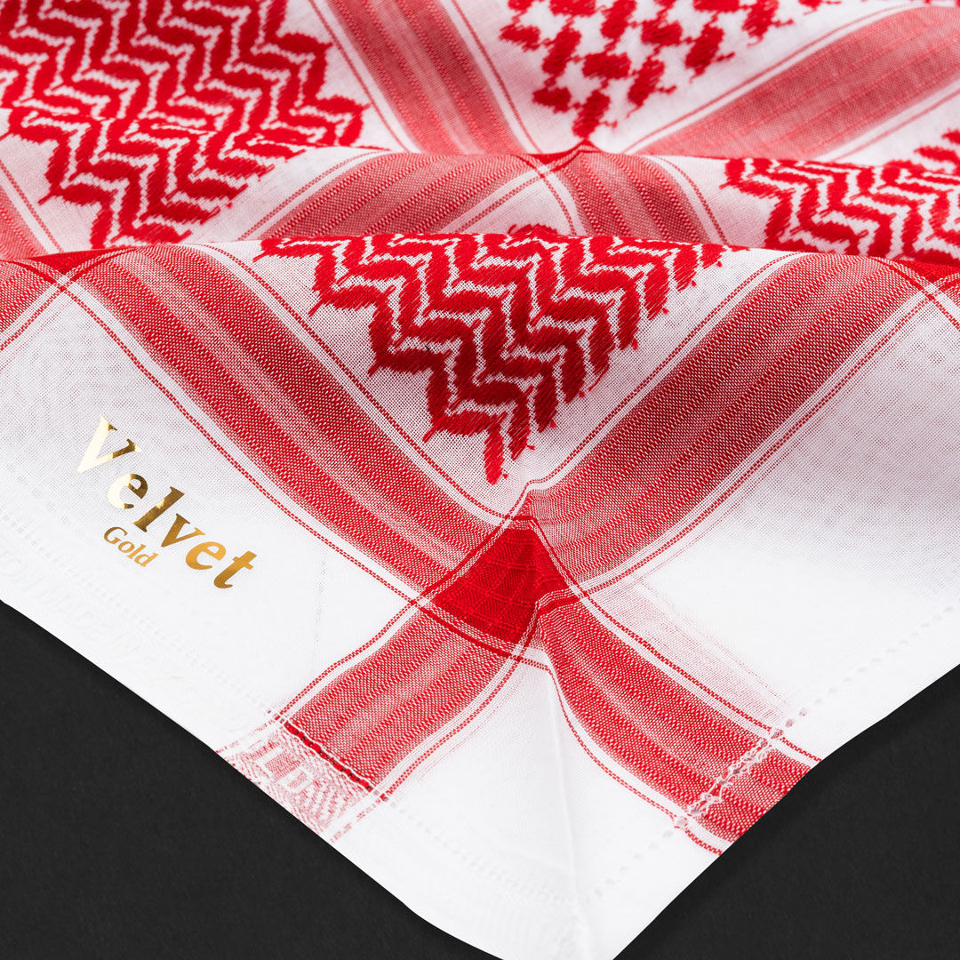 شماغ فلفت  ختم ذهبى Velvet GOLD VIP ZV5