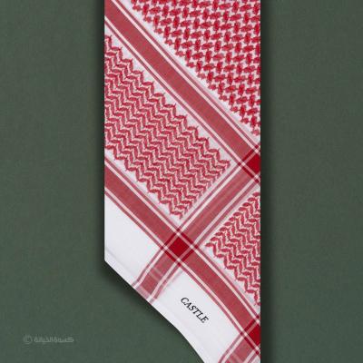 شماغ كاستل العقيق احمر